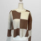 Sincerely Jules Checkered Crop Sweater