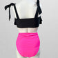Yonique Hot Pink Swim Bottoms