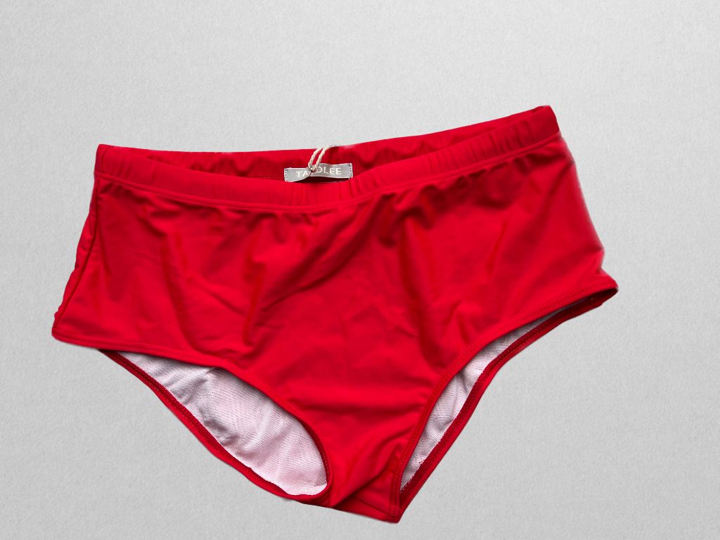 TADDLEE Red Swim Bottom