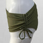 Catalina Swimwear Dark Green Bikini Bottom with Side-Ties