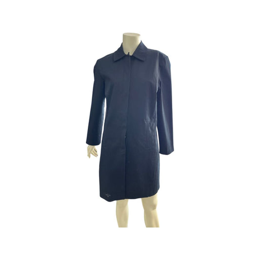 Style & Co Trench Black Trench Coat