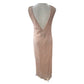 Carole Little Pink Sequin Maxi Dress
