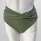 Shekini Green Bikini Wrap Swim Bottom