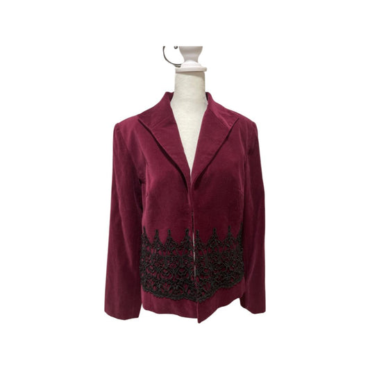 Maggy London Wine Blazer
