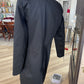 Style & Co Trench Black Trench Coat