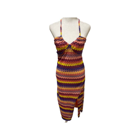 Wild Fable Multicolor Halter Dress